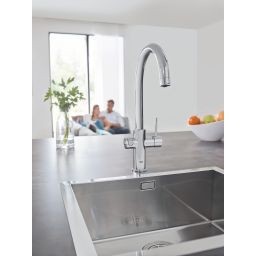 Grohe Blue bateria kuchenna z filtrem stojąca StarLight Chrome 31455001