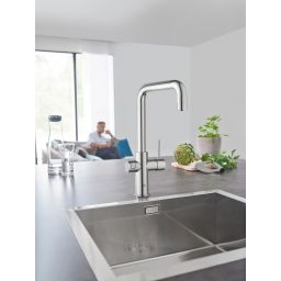 Grohe Blue Home zestaw startowy z baterią kuchenną chrom 31456001