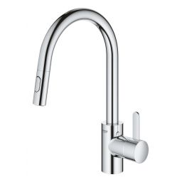 Grohe Eurosmart Cosmopolitan bateria kuchenna stojąca chrom 31481001