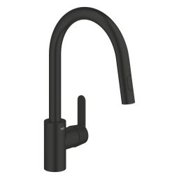 Grohe Get bateria kuchenna stojąca czarny mat 314842431