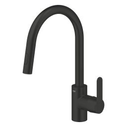 Grohe Get bateria kuchenna stojąca czarny mat 314842431
