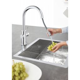 Grohe Blue bateria kuchenna z filtrem stojąca StarLight Chrome 31541000