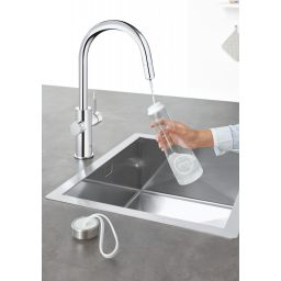 Grohe Blue bateria kuchenna z filtrem stojąca StarLight Chrome 31541000