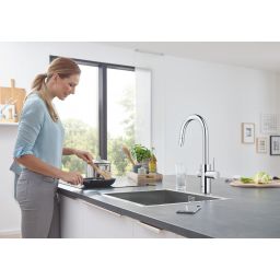 Grohe Blue bateria kuchenna z filtrem stojąca StarLight Chrome 31541000
