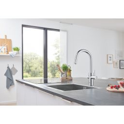 Grohe Blue bateria kuchenna z filtrem stojąca StarLight Chrome 31541000