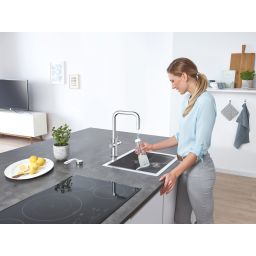 Grohe Blue Home zestaw startowy z baterią kuchenną chrom 31543000