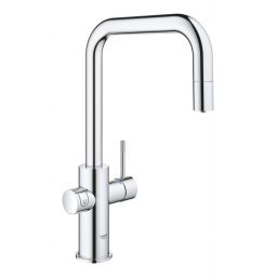 Grohe Blue Home zestaw startowy z baterią kuchenną chrom 31543000