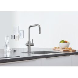 Grohe Blue Home zestaw startowy z baterią kuchenną stal nierdzewna 31543DC0