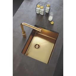 Grohe Essence bateria kuchenna stojąca Cool Sunrise 31615GL0