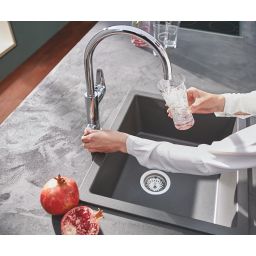 Grohe Blue Pure Baucurve bateria kuchenna stojąca chrom 31723000
