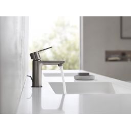 Grohe Lineare bateria umywalkowa stojąca Brushed Hard Graphite 32109AL1