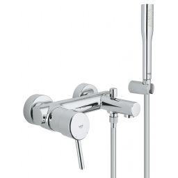 Grohe Concetto bateria wannowo-prysznicowa ścienna StarLight Chrome 32212001