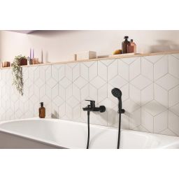 Grohe Start bateria wannowo-prysznicowa ścienna czarny mat 322782432