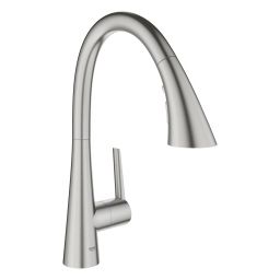 Grohe Zedra bateria kuchenna stojąca stal nierdzewna 32294DC2