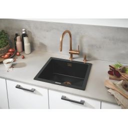 Grohe Minta bateria kuchenna stojąca Brushed Warm Sunset 32321DL2