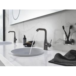 Grohe Essence bateria umywalkowa stojąca Brushed Hard Graphite 32628AL1