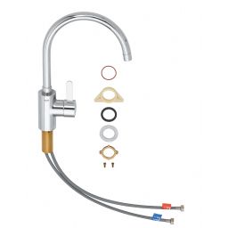 Grohe Eurosmart Cosmopolitan bateria kuchenna stojąca StarLight Chrome 32843002