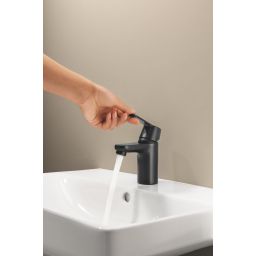 Grohe Get bateria umywalkowa stojąca czarny mat 328832430