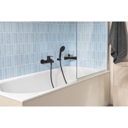 Grohe Get bateria wannowo-prysznicowa ścienna czarny mat 328872430