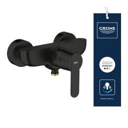 Grohe Get bateria prysznicowa ścienna czarny mat 328882430