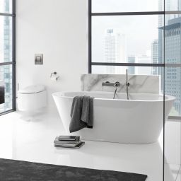 Grohe Essence bateria wannowo-prysznicowa ścienna Brushed Hard Graphite 33624AL1