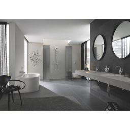 Grohe Essence bateria wannowo-prysznicowa ścienna stal nierdzewna 33624DC1