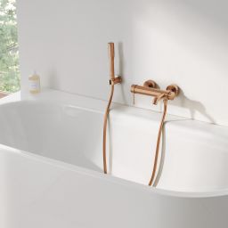 Grohe Essence bateria wannowo-prysznicowa ścienna Brushed Warm Sunset 33624DL1