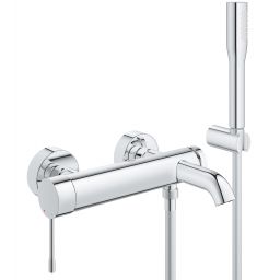Grohe Essence bateria wannowo-prysznicowa ścienna StarLight Chrome 33628001
