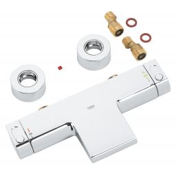 Grohe Grohtherm 2000 New bateria wannowo-prysznicowa ścienna termostatyczna chrom 34174001