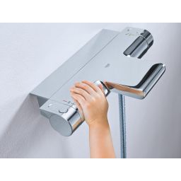 Grohe Grohtherm 2000 bateria wannowo-prysznicowa ścienna termostatyczna StarLight Chrome 34464001