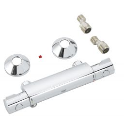 Grohe Grohtherm 800 bateria prysznicowa ścienna termostatyczna chrom 34558000