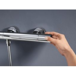 Grohe Grohtherm 800 Cosmopolitan bateria prysznicowa ścienna termostatyczna StarLight Chrome 34765000
