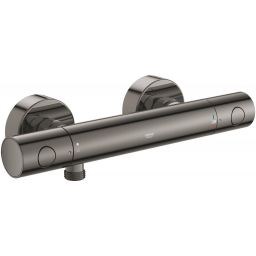 Grohe Grohtherm 800 bateria prysznicowa ścienna z termostatem Hard Graphite 34765A00