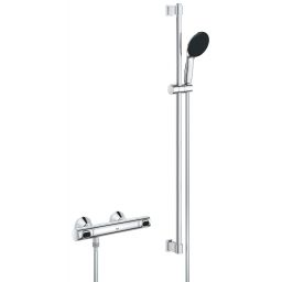 Grohe Precision Flow bateria prysznicowa ścienna termostatyczna chrom 34805001