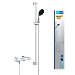 Grohe Precision Get bateria prysznicowa ścienna termostatyczna chrom 34857000