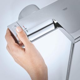 Grohe Grohtherm 2000 New bateria wannowo-prysznicowa ścienna termostatyczna chrom 34174001