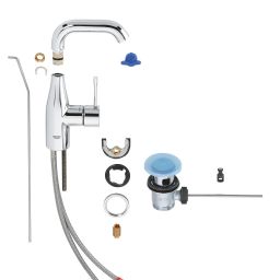 Grohe Essence bateria umywalkowa stojąca chrom 23462001
