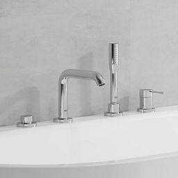 Grohe Essence bateria wannowo-prysznicowa nawannowa StarLight Chrome 19578001