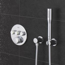 Grohe Grohtherm SmartControl bateria wannowo-prysznicowa podtynkowa termostatyczna StarLight Chrome 29121000