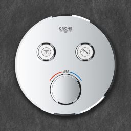 Grohe Grohtherm SmartControl bateria wannowo-prysznicowa podtynkowa termostatyczna chrom 29119000