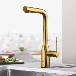 Grohe Essence bateria kuchenna stojąca Cool Sunrise 30270GL0