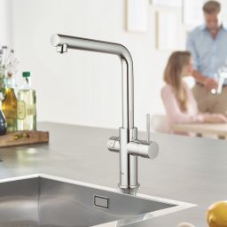 Grohe Blue bateria kuchenna z filtrem stojąca StarLight Chrome 31454001