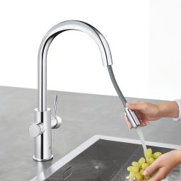 Grohe Blue bateria kuchenna z filtrem stojąca StarLight Chrome 31541000