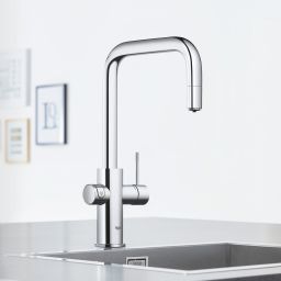 Grohe Blue Home zestaw startowy z baterią kuchenną chrom 31543000