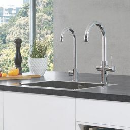 Grohe Blue Home zestaw startowy z zaworem kuchennym Mono chrom 31498001