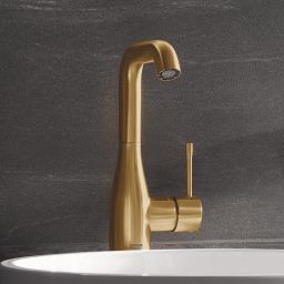 Grohe Essence bateria umywalkowa stojąca brushed cool sunrise 32628GN1