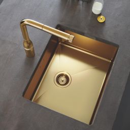 Grohe Essence bateria kuchenna stojąca Cool Sunrise 31615GL0