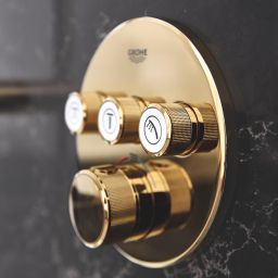 Grohe Grohtherm SmartControl bateria wannowo-prysznicowa podtynkowa termostatyczna cool sunrise 29121GL0