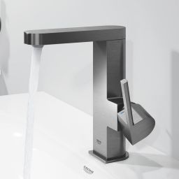 Grohe Plus bateria umywalkowa stojąca Brushed Hard Graphite 23871AL3