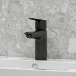 Grohe Start bateria umywalkowa stojąca QuickFix czarny mat 235752432